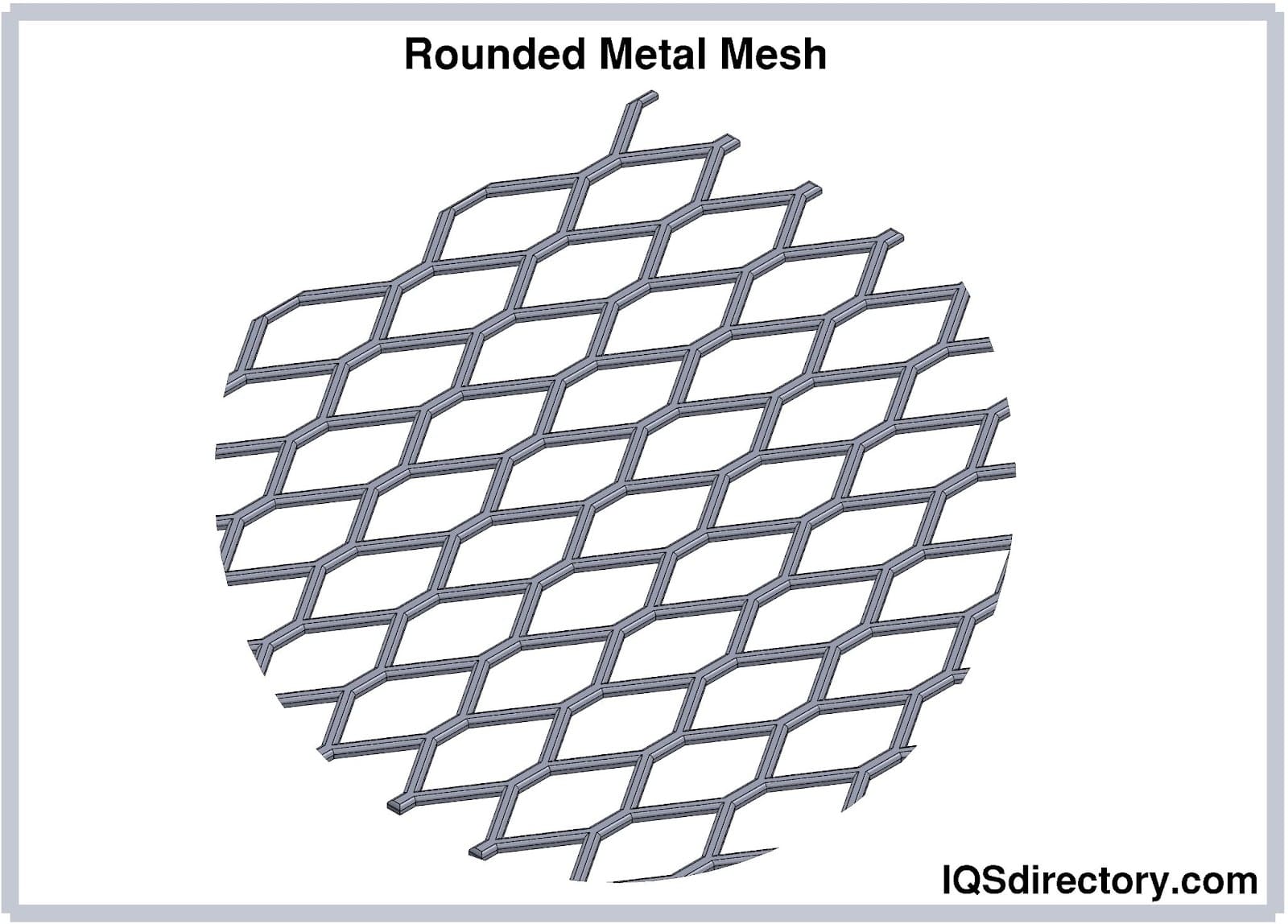 Rounded Metal Mesh
