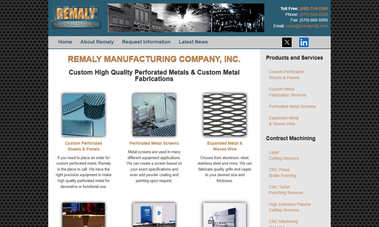 Remaly Manufacturing Company, Inc. Remaly Manufacturing Company, Inc.